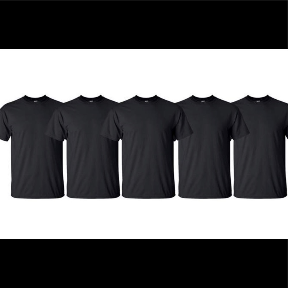 Pack of 5, 100% Cotton T-Shirt